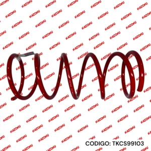 Resorte de suspensión delantero 13mm X 5.85 vueltas X 390 TOYOTA Caldina 1992-2000 - Código TKCS99103