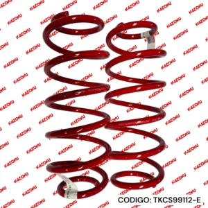Resorte de suspensión posterior 12.7mm X 6.70 vueltas X 340 TOYOTA Yaris 2014-2015 - Código TKCS99112-E