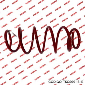 Resorte de suspensión delantero 12.2mm X 6.25 vueltas X 390 TOYOTA Yaris 2006-2013 - Código TKCS99118-E