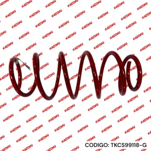 Resorte de suspensión delantero 12.2mm X 6.25 vueltas X 370 TOYOTA Yaris 2006-2013 - Código TKCS99118-G