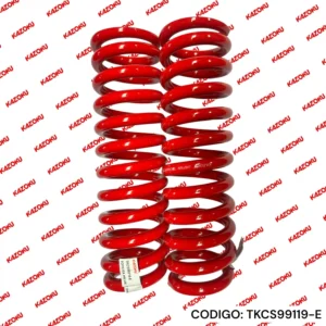 Resorte de suspensión delantero 17.2mm X 11.75 vueltas X 385 TOYOTA Hilux 1990-2000 - Código TKCS99119-E