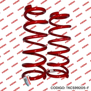 Resorte de suspensión posterior 12.5mm X 6.875 vueltas X 300 NISSAN B15 2000-2005 - Código TKCS99205-F