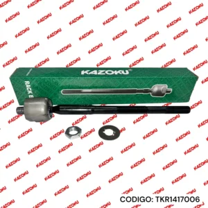 Rack de dirección delantero 14x1.5mm X 16x1.5mm, Largo 297mm Toyota HILUX REVO, 1GD - Código TKR1417006